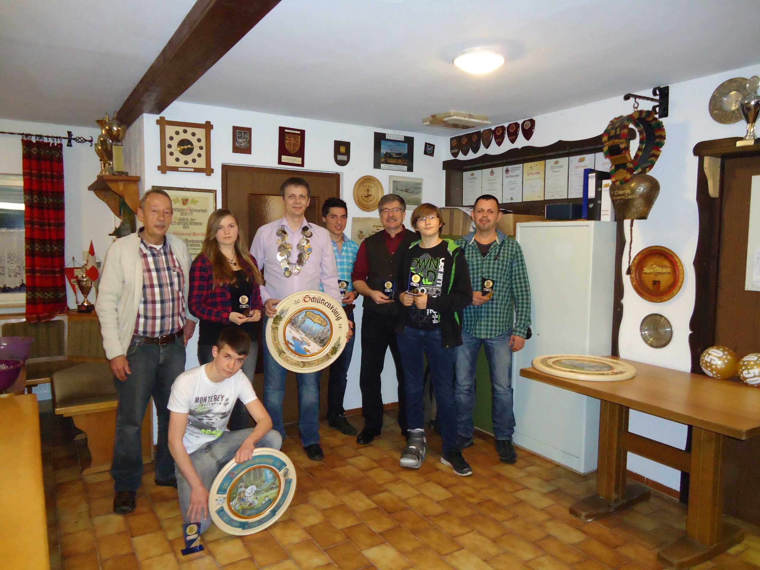 Schützenkönige und Ritter 2014